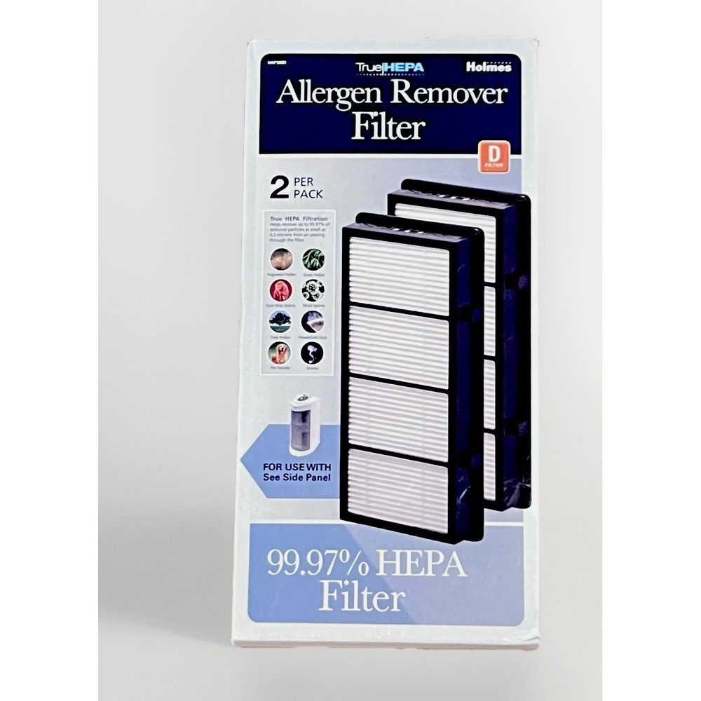 Holmes True HEPA Filter 2/Pack Holmes HAP300D Filter D NIB